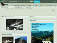 Tablet Screenshot of amixer.deviantart.com