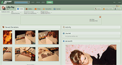 Desktop Screenshot of lilly-fay.deviantart.com