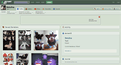 Desktop Screenshot of betulina.deviantart.com