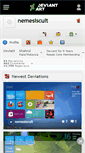 Mobile Screenshot of nemesiscult.deviantart.com