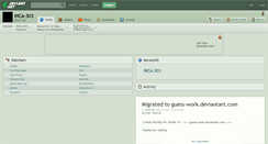 Desktop Screenshot of inca-303.deviantart.com