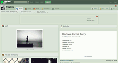 Desktop Screenshot of freakme.deviantart.com