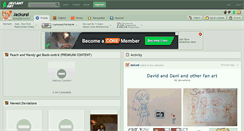 Desktop Screenshot of jackurai.deviantart.com