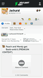 Mobile Screenshot of jackurai.deviantart.com