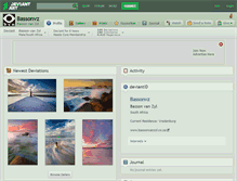 Tablet Screenshot of bassonvz.deviantart.com