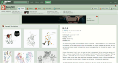 Desktop Screenshot of bossygirl.deviantart.com