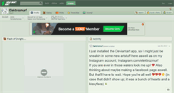 Desktop Screenshot of elektrosmurf.deviantart.com