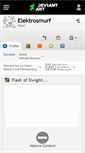 Mobile Screenshot of elektrosmurf.deviantart.com