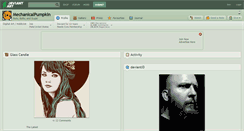 Desktop Screenshot of mechanicalpumpkin.deviantart.com