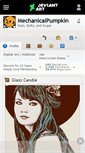 Mobile Screenshot of mechanicalpumpkin.deviantart.com