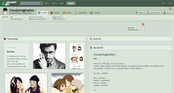 Desktop Screenshot of cloudyimagination.deviantart.com