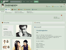 Tablet Screenshot of cloudyimagination.deviantart.com