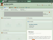 Tablet Screenshot of les-deux-moulins.deviantart.com