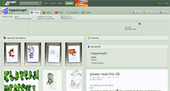 Desktop Screenshot of happytreegirl.deviantart.com