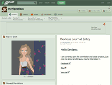 Tablet Screenshot of mehipnotizas.deviantart.com