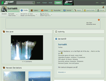 Tablet Screenshot of burraakk.deviantart.com