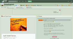 Desktop Screenshot of fantasydreams46.deviantart.com