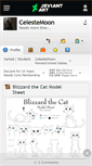 Mobile Screenshot of celestemoon.deviantart.com