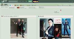 Desktop Screenshot of logna.deviantart.com