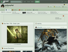 Tablet Screenshot of anthonyfoti.deviantart.com
