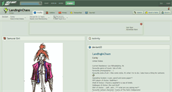 Desktop Screenshot of landinginchaos.deviantart.com