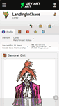 Mobile Screenshot of landinginchaos.deviantart.com