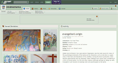 Desktop Screenshot of mindmechanica.deviantart.com