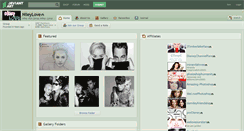 Desktop Screenshot of nileylove.deviantart.com