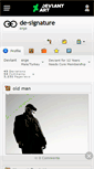 Mobile Screenshot of de-signature.deviantart.com