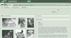 Desktop Screenshot of hartr.deviantart.com