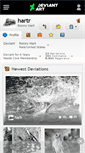 Mobile Screenshot of hartr.deviantart.com