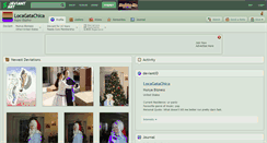 Desktop Screenshot of locagatachica.deviantart.com
