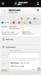 Mobile Screenshot of danixsasu.deviantart.com