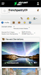 Mobile Screenshot of frenchpastry09.deviantart.com