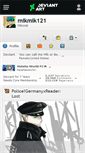 Mobile Screenshot of mikmik121.deviantart.com
