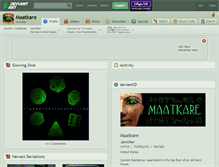 Tablet Screenshot of maatkare.deviantart.com