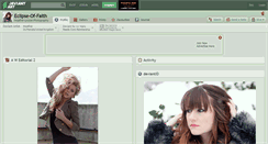 Desktop Screenshot of eclipse-of-faith.deviantart.com