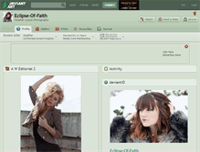 Tablet Screenshot of eclipse-of-faith.deviantart.com