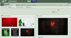 Desktop Screenshot of milomax27.deviantart.com