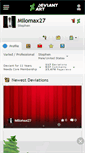 Mobile Screenshot of milomax27.deviantart.com