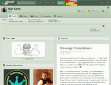 Tablet Screenshot of hgn-kevin.deviantart.com