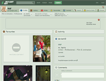 Tablet Screenshot of our.deviantart.com