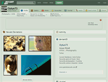 Tablet Screenshot of oytun73.deviantart.com