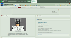 Desktop Screenshot of moozipan-cheese.deviantart.com