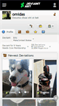 Mobile Screenshot of omidas.deviantart.com
