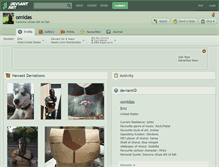 Tablet Screenshot of omidas.deviantart.com