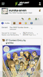 Mobile Screenshot of eureka-seven.deviantart.com