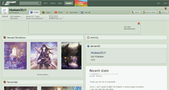 Desktop Screenshot of hisakata50j1.deviantart.com