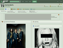Tablet Screenshot of cherieroberts.deviantart.com