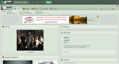 Desktop Screenshot of deea1.deviantart.com